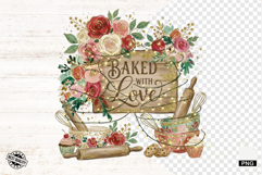 Doodle Baking Sublimation Png Product Image 1
