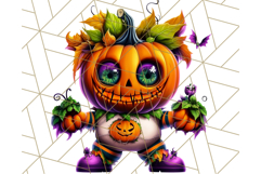 Spooky Cute Monster PNG Clipart, Adorable Halloween Monsters Product Image 5