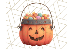Halloween Whimsy Clipart, Cute Costume PNG Graphics Product Image 5