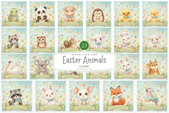 Easter Animals Clipart Product Image 1