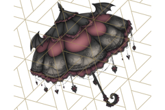 Gothic Halloween Clipart Dark Aesthetic PNG, Halloween Png Product Image 5
