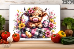 Easter Highland Cow Cutting Boards Bundle, Easter Kitchen Product Image 12