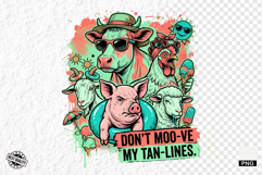 Farm Animals PNG Sublimation - Summer Animal Product Image 1