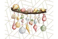 Coastal Cottagecore Summer Clipart PNG, Beachy Calm Vibes Product Image 5