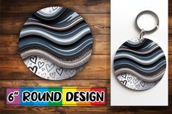 Enchanted Round Coasters Design, Pattern Product Image 1
