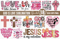 God Is Love Bundle Clipart Bundle PNG Product Image 1