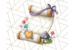 Princess Tea Party PNG Clipart with Teacups &amp; Fancy Treats Product Image 5