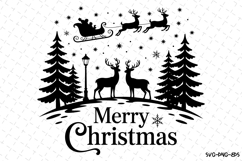Merry Christmas Svg | Christmas Svg | Svg Cut Files Product Image 1