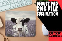 Country Comfort Cow Sublimation Mouse Pads Product Image 1