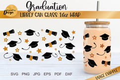 Graduation Libbey glass 16oz | Can glass wrap svg Bundle Product Image 12