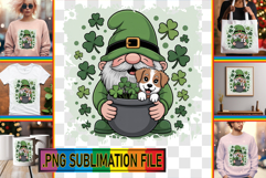 Radiant TSHIRT Gift Ideas PNG, St Patricks Product Image 1