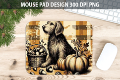 Dog Mouse pad Sublimation - Thanksgiving PNG Design Product Image 1