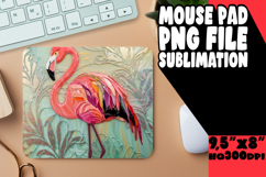 ENCHANTED desk pad Sublimation Style, Flamingo Product Image 1