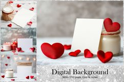 Heart Valentines Background Love Wallpaper Blank Backdrop_61 Product Image 1