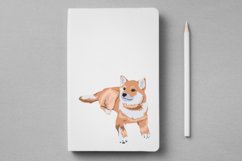 Cute Dog Vector Illustration | Akita Product Image 5