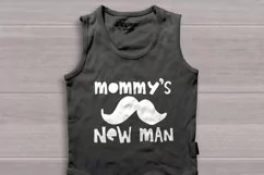 Mommy's new man svg, baby shirt svg Product Image 2