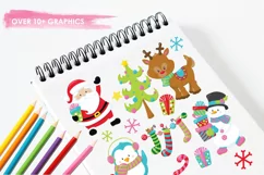 Christmas Friends graphics and illustrations - Free Design of The Week Product Image 3