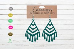Earrings SVG,earrings template earrings cut file, earrings Product Image 1