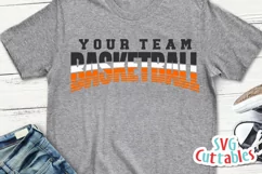 Basketball SVG | Basketball Template 0040 | Shirt Design Product Image 1