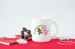 Christmas is in the Air SVG File - Christmas SVG Cut File Product Image 5
