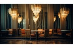 glamour blurred art deco interior Product Image 1