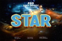 Star Editable Text Effect Style Product Image 1