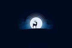 Moonlight vector Illustration. Product Image 4