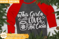 Christmas SVG | Hot Cocoa SVG | Christmas Sayings SVG Product Image 1