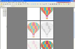 Air Ballon - PDF Cross Stitch Pattern Product Image 2