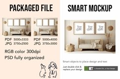Frame Smart Mockup PSD &amp; JPG Template Graphic Product Image 2