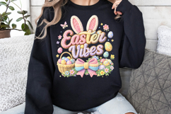 Easter Vibes png, Knit Easter png Product Image 2