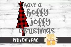 Have A Holly Jolly Christmas - Christmas SVG Files - Plaid Product Image 3