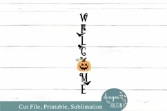 Halloween Welcome Porch SVG, Sublimation, Printable, Cricut Product Image 3