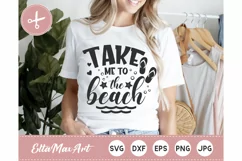 Take me to the beach SVG, Summer svg, Beach svg, Summer Product Image 1