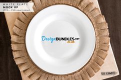 Round Plate Mock up Product Image 1