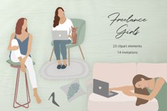 Freelance Girls Illustration Set Product Image 1