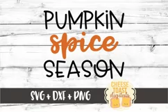 Pumpkin Spice Season - Fall SVG PNG DXF Cut Files Product Image 2