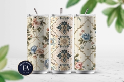 Vintage Floral Wallpaper |Ornamental Flower Pattern Product Image 2