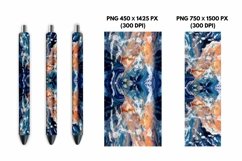 Blue Pen Bundle | Epoxy Pen Wrap | Sublimation Product Image 10