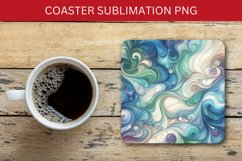 square coaster - marble texture Product Image 1