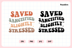Funny Christian Saying SVG | Slightly Stressed Product Image 3