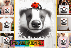 Dazzling TSHIRT Ideas PNG, Cute Animals Product Image 1