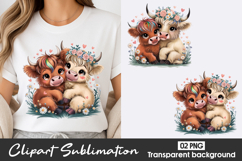 Cute Baby Deer Clipart PNG Product Image 1