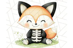 Halloween Animal Costumes PNG, Cute Spooky Animals Clipart Product Image 2
