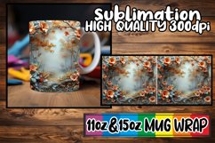 Serene Horizon: 3D Mug Sublimation 15oz Product Image 1