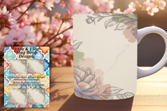 DYNAMIC PNG for 11oz Mug Wrap , Flowers Product Image 1