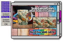 3D Beauty View Spring Mug Wrap - 15oz 11oz Product Image 1