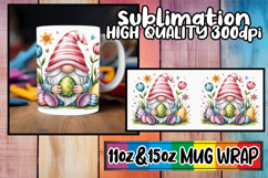 Sweet escapes 11oz 15oz sublimation wrap, Easter Gnomes Product Image 1