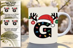 DYNAMIC 11oz Mug Wrap PNG Artwork , Christmas Product Image 1