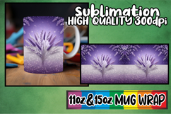 Vibrant hues 11oz 15oz mug wrap, Leopard Prints Product Image 1